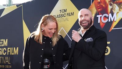 Uma Thurman y John Travolta celebran que Pulp Fiction cumple 30 años en un evento con homenaje incluido a Bruce Willis