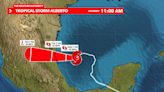 Tropical Storm Alberto forms in the Gulf; 1st named storm of the season