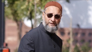 Owaisi's 'Jai Palestine' slogan in Lok Sabha draws BJP's wrath - The Shillong Times