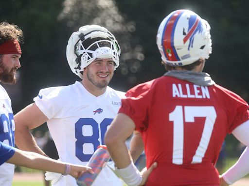 WATCH: Bills TE breaks out hilarious Key & Peele-inspired celebration at training camp