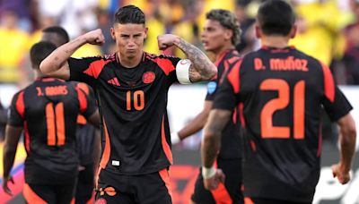 James Rodríguez, el mejor jugador de la Copa América USA 2024 por tercera fecha consecutiva