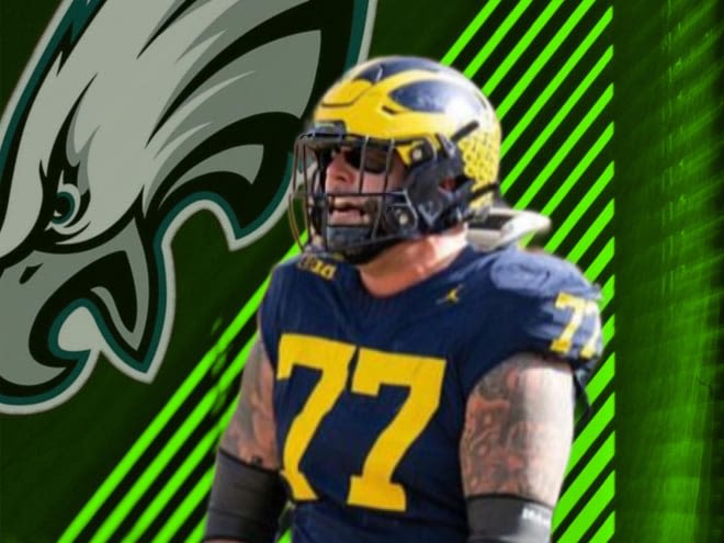 Trevor Keegan selected by the Philadelphia Eagles in the NFL Draft