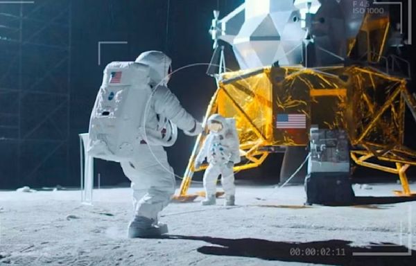 Is there a 'true' story behind the fake Apollo moon landing in 'Fly Me to the Moon?'