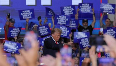 Trump, anxious for a Pennsylvania win, rails against immigrants in Erie