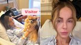 Kate Beckinsale Shares Photo of Sweet Hospital Bed Visit from Her Pomeranian Myf: ‘Visitor’