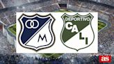 Millonarios vs Deportivo Cali: estadísticas previas y datos en directo | Liga BetPlay I 2024