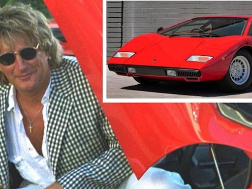 Rare 1970s Lamborghini once owned by Rod Stewart on sale for £400,000