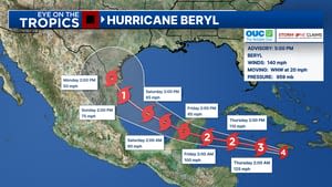 Hurricane Beryl still a Cat 4 storm, nears the coast of Jamaica