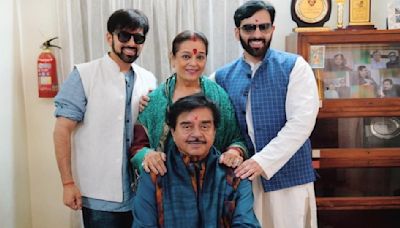 Luv Sinha drops heartfelt post to wish parents Shatrughan Sinha-Poonam; leaves out sister Sonakshi Sinha from family pic