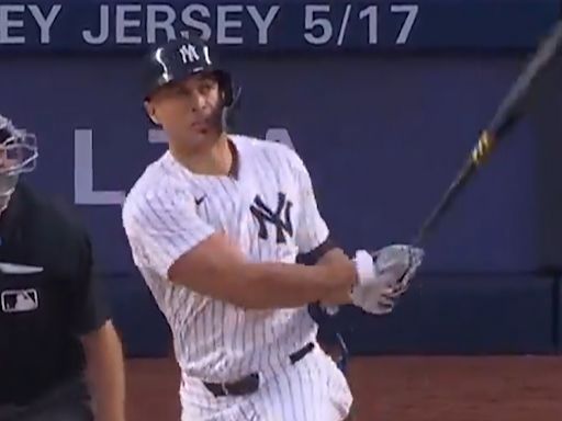 Giancarlo Stanton amazes Yankees teammates with 'impressive' 119.9 mph home run