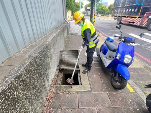 山陀兒警戒！桃園加強側溝清淤、台電修剪路樹防停電