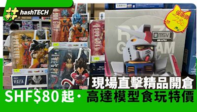 精品玩具開倉現場直擊｜高達模型特價/ SHF$80起/萬代食玩/超合金｜科技玩物