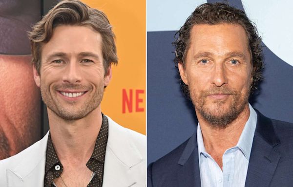Glen Powell Calls Matthew McConaughey for Advice When He's 'Disoriented or Confused' About Fame (Exclusive)