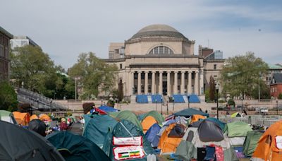 Columbia students dismantle third pro-Palestinian encampment, cops document vandalism
