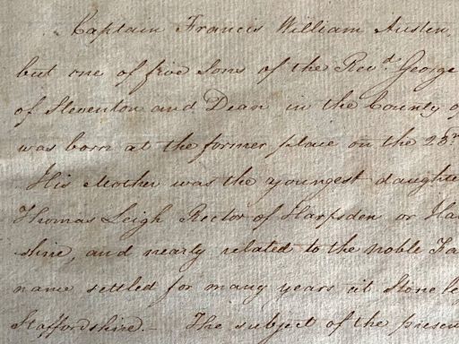 Jane Austen Museum Wants Help Deciphering New Manuscript