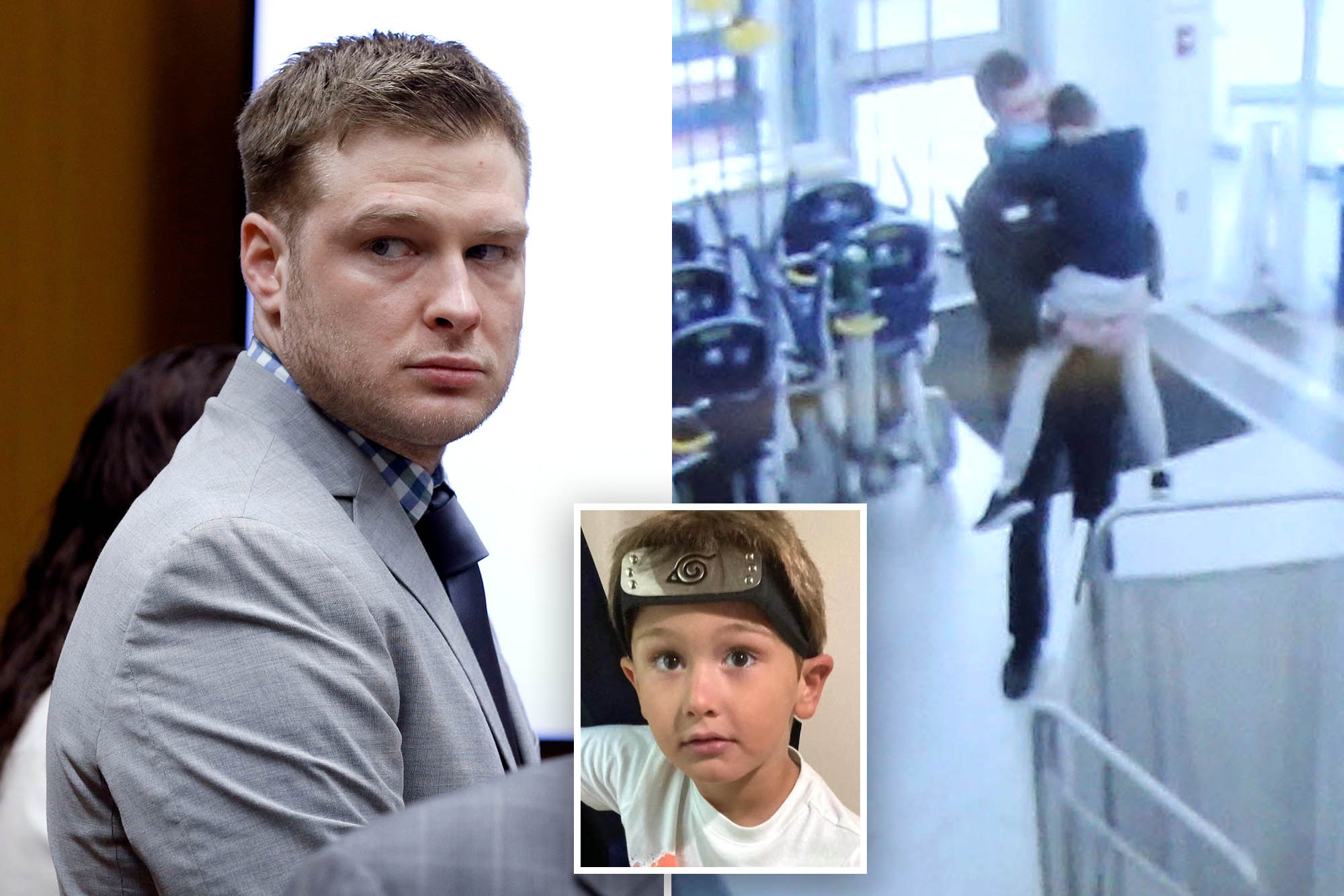 Christopher Gregor, accused NJ dad in treadmill death, seen carrying son’s limp body into hospital in disturbing video