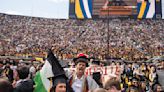 PHOTOS: Pro-Palestinian protest disrupts University of Michigan commencement