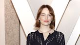 Emma Stone just dyed her bob an icy blonde colour for the autumn season