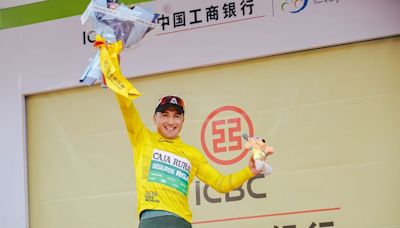 Ciclista ecuatoriano Jefferson Cepeda conquista Tour de Qinghai Lake, en China
