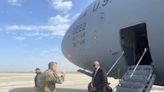 Pentagon chief, in unannounced visit to Iraq, pledges continued U.S. troop presence