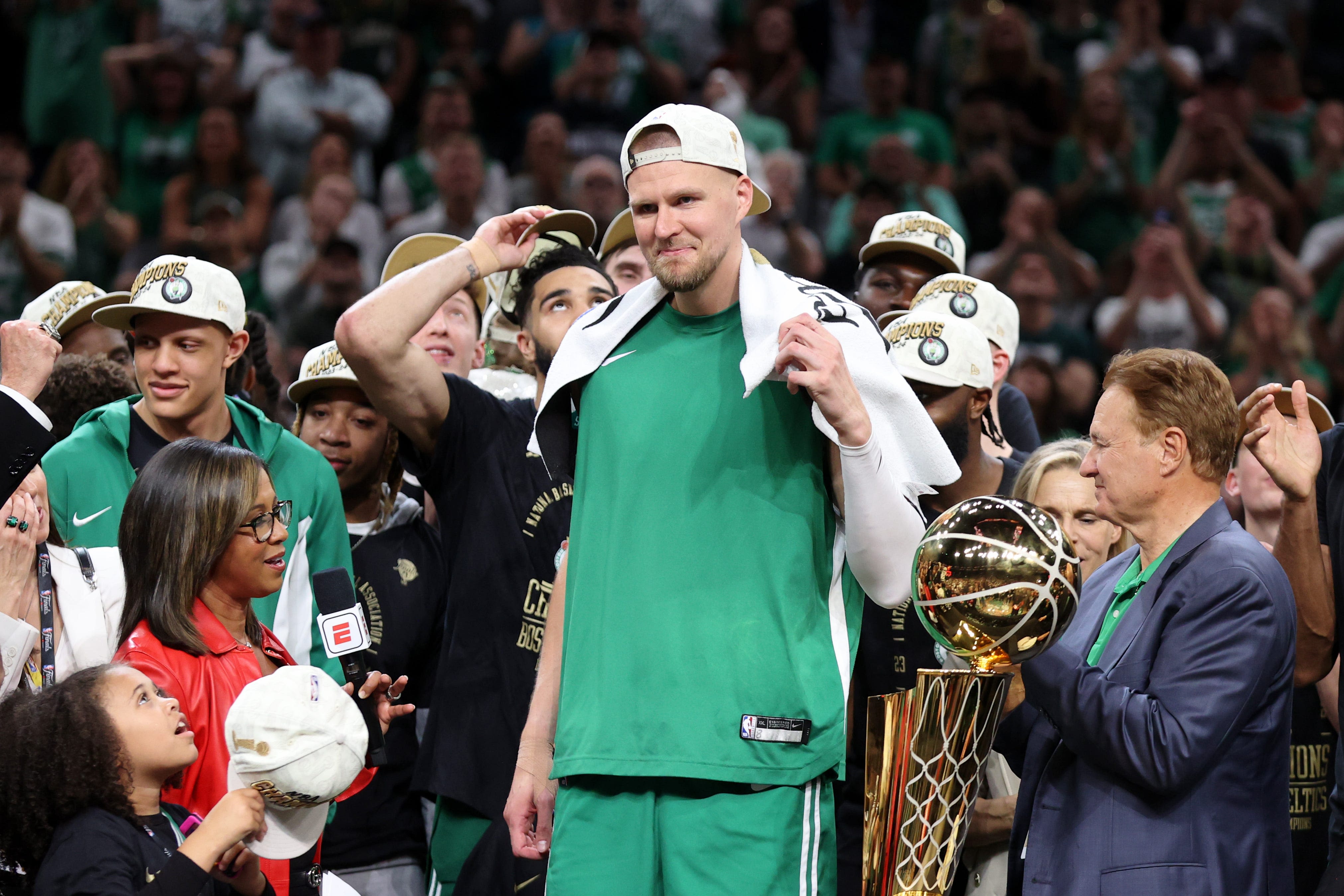 Celtics Kristaps Porzingis needs surgery. It means he'll miss Latvia’s Olympic qualifiers