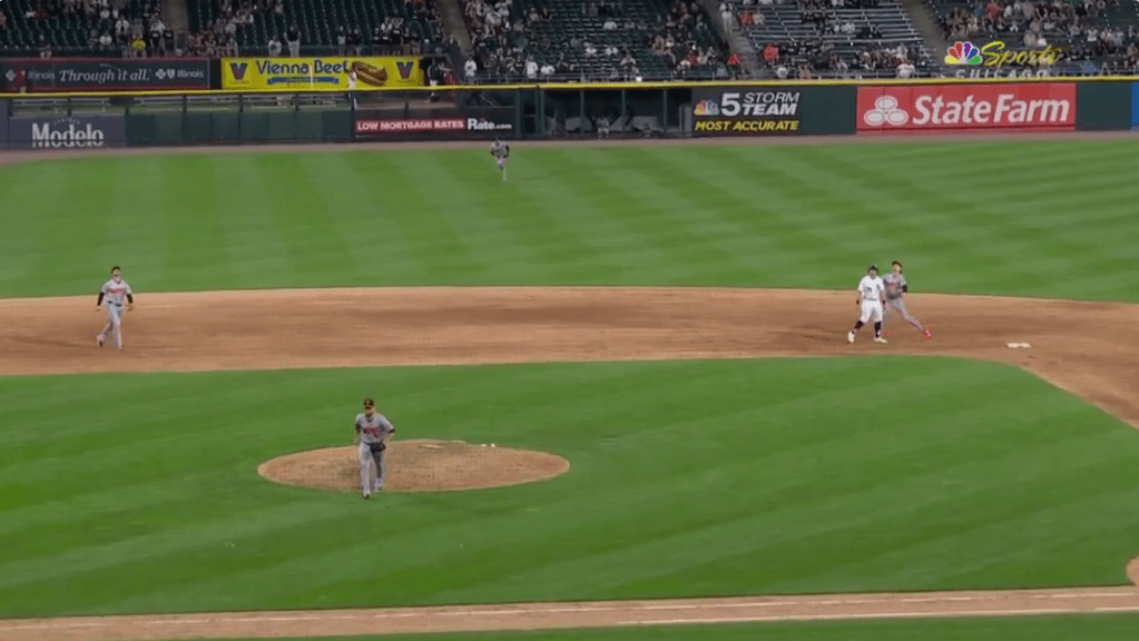 NBC Sports Chicago broadcasters spoke for all White Sox fans on this outrageous call that abruptly ended Orioles game