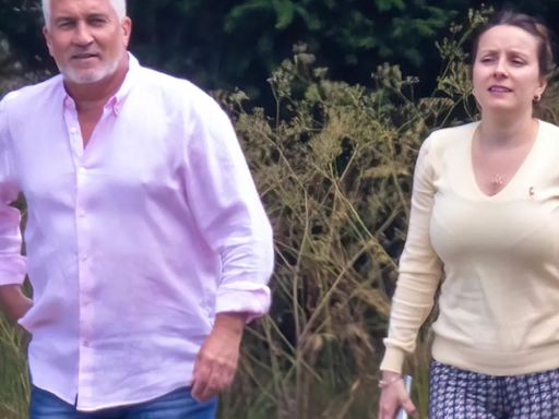 Paul Hollywood's wife flashes HUGE wedding ring as Bake Off starts filming