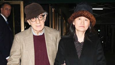 Woody Allen Holds Wife Soon-Yi Previn's Arm While Out in New York City