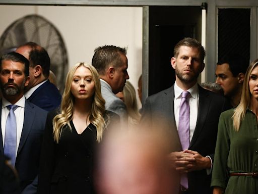 Tiffany Trump finally shows up to support dad as hush money trial comes to a close