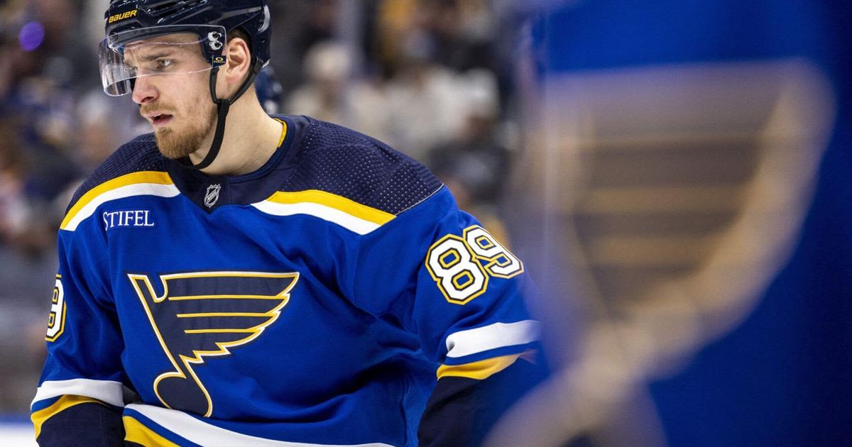 Blues, GM Doug Armstrong go to six years for Pavel Buchnevich as 'the cost of doing business'