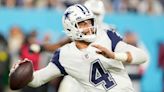 Prescott has 2 TD passes, Cowboys top banged-up Titans 27-13