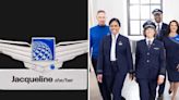 United unveiled the next phase of its brand new flight attendant uniforms to include a name tag with the employee's pronouns — take a look