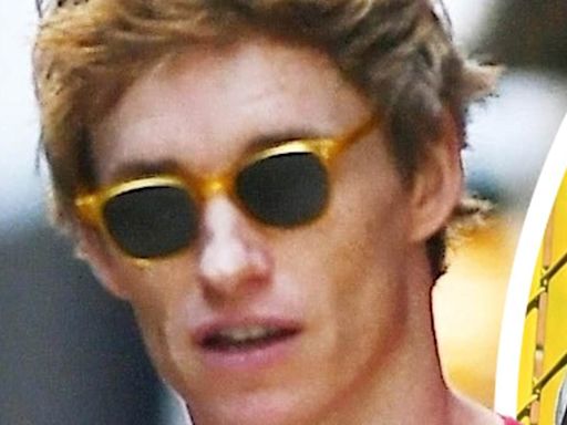 Eddie Redmayne steps out to grab lunch with female pal in NYC
