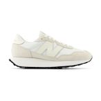 New Balance 237 女鞋 白亞麻色 麂皮 拼接 緩衝 情侶鞋 休閒鞋 WS237CG