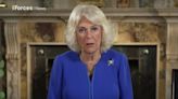 Queen Camilla hails Britain's military heroes