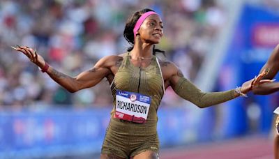 Sha’Carri Richardson will race for spot in Olympics after winning 100m semi at U.S. trials