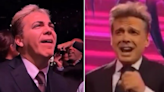 Cristian Castro reacciona a la indiferencia de Luis Miguel cuando asistió a su concierto