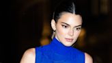 Kendall Jenner Goes Braless in a Sheer Brown Tank Top During Date Night with Bad Bunny