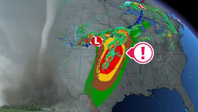 Tornado outbreak forecast in the U.S. following major damage Friday