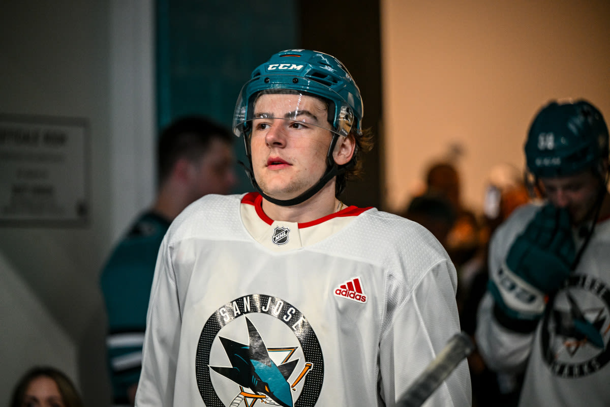 Sharks' Luca Cagnoni Primed For Pro Hockey