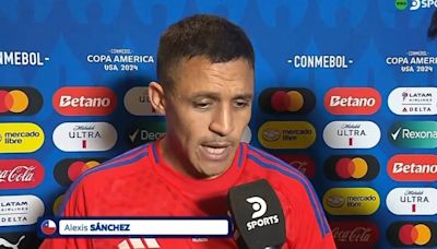 Alexis Sánchez se quejó del juego brusco de Perú tras empate con Chile por Copa América 2024