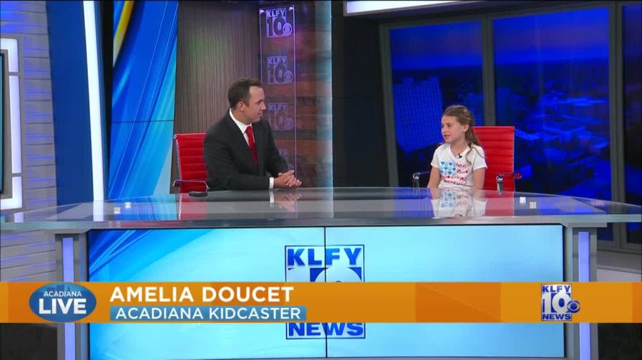 Acadiana Kidcaster: Amelia Doucet