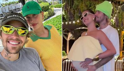 Pregnant Hailey Bieber Is All Smiles with Husband Justin as They Cradle Her Baby Bump in Sweet Video