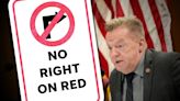 Sen. Anthony Kern has rooted out yet another conspiracy: No right turn on red