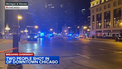 Chicago shooting: 2 men shot on sidewalk in the Loop, police say