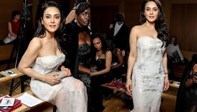 Preity Zinta Attends Paris Fashion Week In A Lovely Rahul Mishra Gown, See Pics - News18