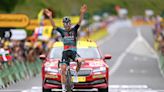 Jai Hindley wins stage five of the Tour de France solo as Jonas Vingegaard drops Tadej Pogačar