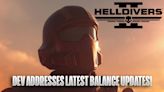 Helldivers 2 Dev Addresses The Latest Controversial Balance Updates