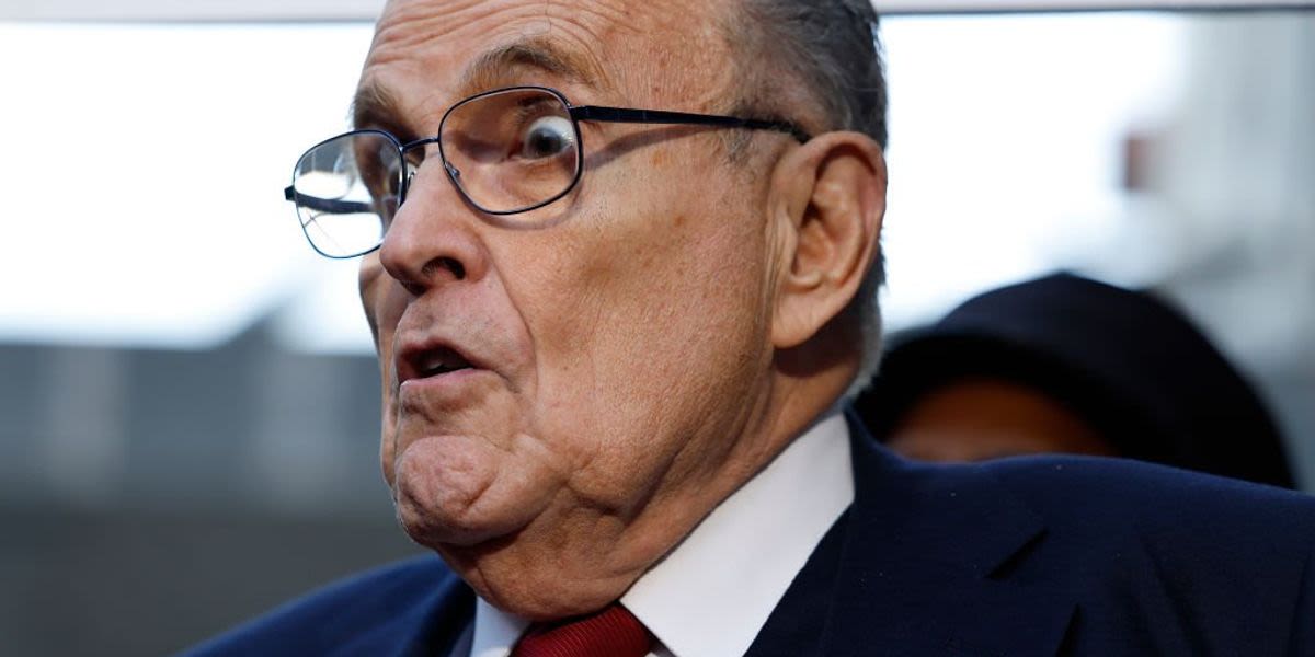 Rudy Giuliani being kept afloat by charity founded to honor slain 9/11 firefighter: report