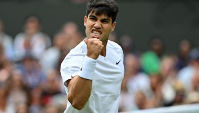 Carlos Alcaraz Up And Running On 'Beautiful' Wimbledon Centre Court | Tennis News